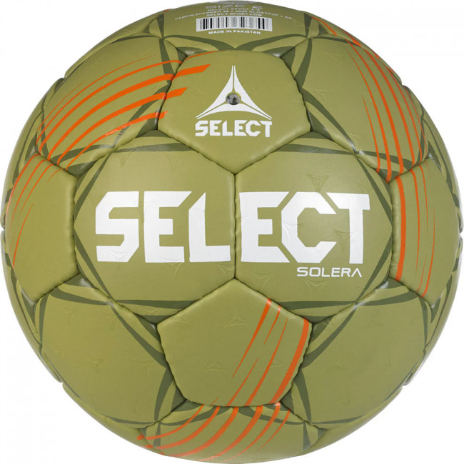 Мяч гандбольный SELECT Solera v24, 1631854444, р.2 (Junior), EHF Appr, руч.сш,зеленый 