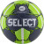Мяч гандбольный SELECT Solera, 1632858994,Senior (р.3), EHF Appr,ПУ, руч.сш, зелено-серый 