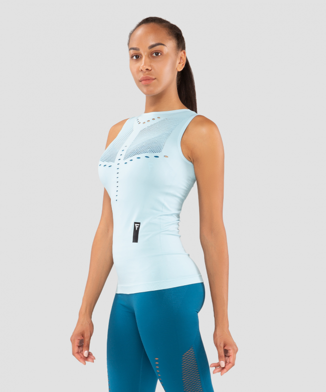 Женская майка Essential Knit light blue FA-WA-0203-LBL, голубой 