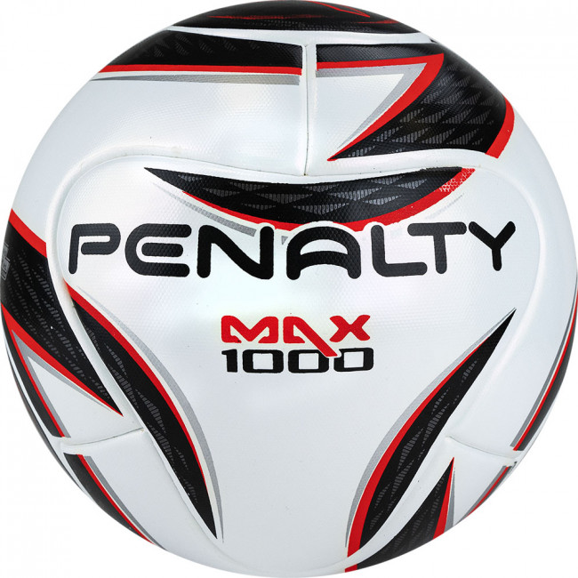 Мяч футзальный PENALTY FUTSAL MAX 1000 XXII, арт.5416271160-U, р.4, PU, FIFA Pro, термосш.,бел-кр-чер 