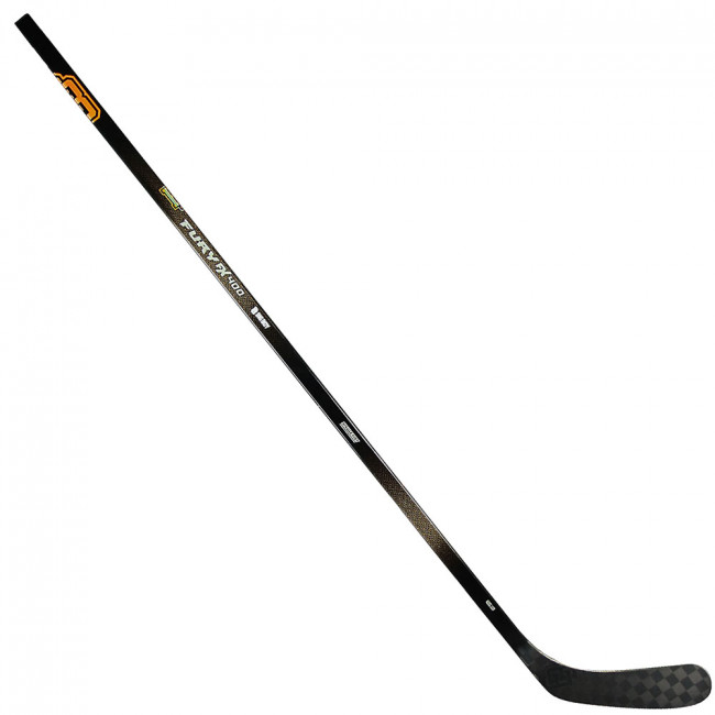 Клюшка хок. BIG BOY FURY FX 400 75 Grip Stick F92, арт. FX4S75M1F92-LFT, жест.75, левый хват, черный 