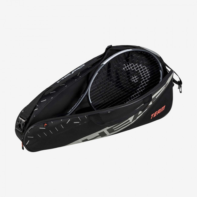 Сумка-чехол HEAD Base Racquet Bag S, 262234-BKCC, с карманом, на 3 тен.ракетоки, черный 
