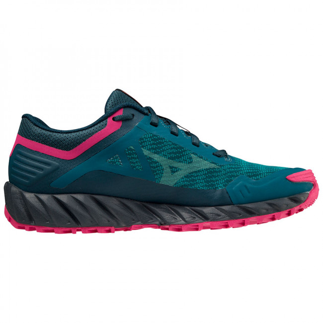 Кроссовки беговые жен. MIZUNO Wave Ibuki 3 J1GK207332, р.UK6 (рос.38), иск. кожа, текстиль, изумруд 
