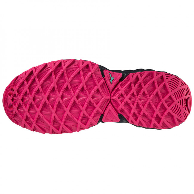 Кроссовки беговые жен. MIZUNO Wave Ibuki 3 J1GK207332, р.UK6 (рос.38), иск. кожа, текстиль, изумруд 