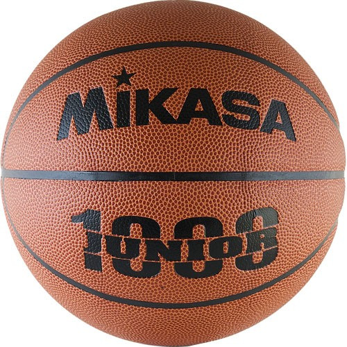 Мяч баскетбольный MIKASA BQJ1000, р.5, композит. синт.кожа (полиуретан), нейл.корд, бут.кам, кор-ор-чер 