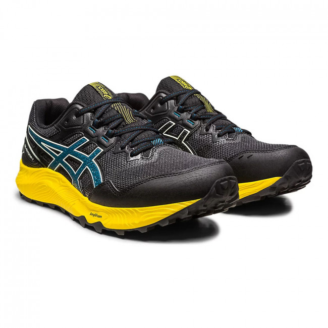 Кроссовки бег. муж. ASICS Gel-sonoma 7 1011B595-020, р.9,5 (рос.42),кожзам,текстиль,резина,чер 