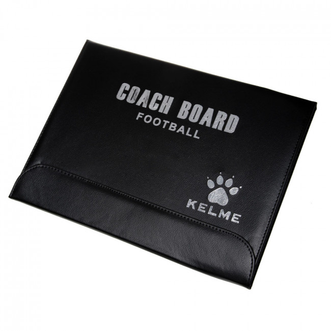 Тактическая доска для футбола "KELME K16XLQC004", 48х31см, двухстор., маркер и фишки в комплекте 