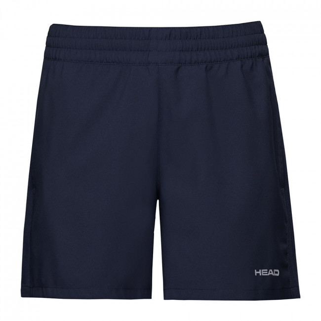 Шорты тренировочные жен. HEAD Club Shorts W 814379-DB-S, р.S, 100% полиэстер, темно-синий 