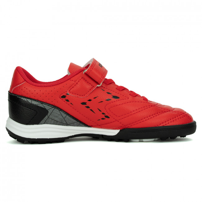 Обувь футб. (многошиповки). дет. KELME (TF), 68833134-611-33, р.33 (рос.32), ПУ, резина, красн-черн 