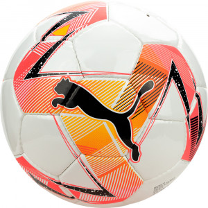 Мяч футзал PUMA Futsal 2 HS, 08376401, р.4, 32пан, ПУ, ручная сшивка, бело-роз-желт