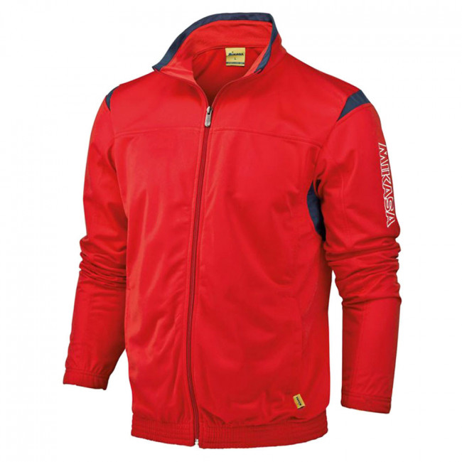 Куртка от костюма муж. MIKASA MT536-0620-L, р.L, 100% полиэстер, красно-сине-белый 