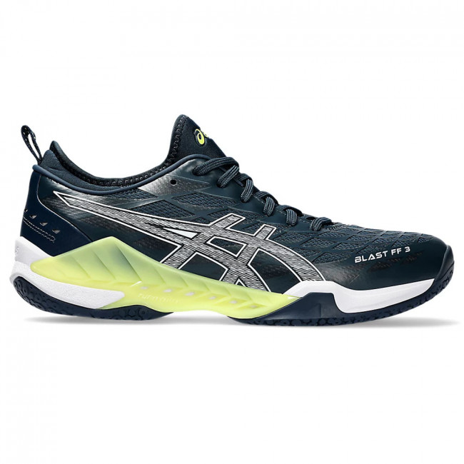 Кроссовки волейб. муж. ASICS Blast FF3 1071A076 401,р.10.5(рос.43.5),текстиль,кожзам, темно-синий 