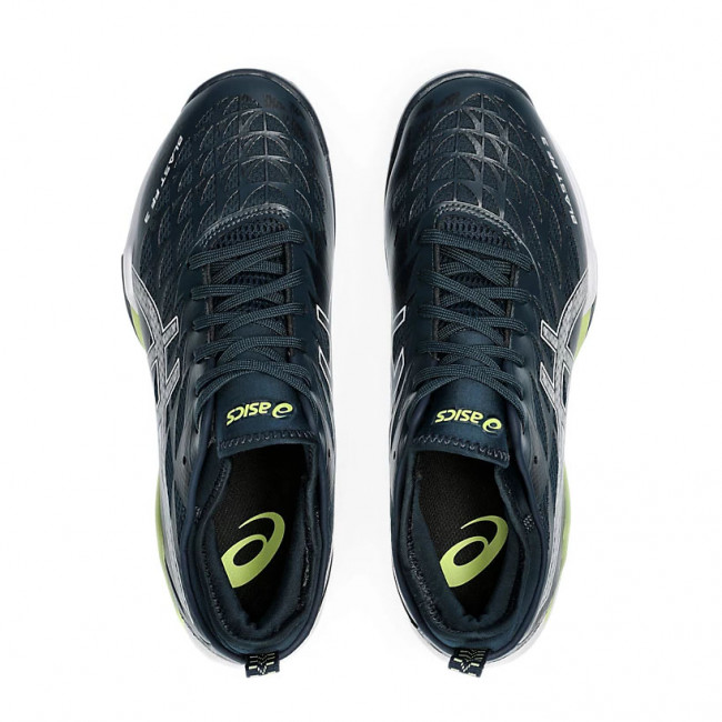 Кроссовки волейб. муж. ASICS Blast FF3 1071A076 401,р.10.5(рос.43.5),текстиль,кожзам, темно-синий 