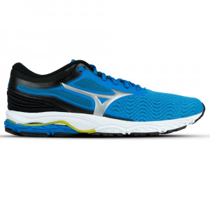Кроссовки бег. MIZUNO Wave Prodigy, J1GC2210-01, р.UK8 (рос.41), полиэст.,нейлон,EVA,резина,синий