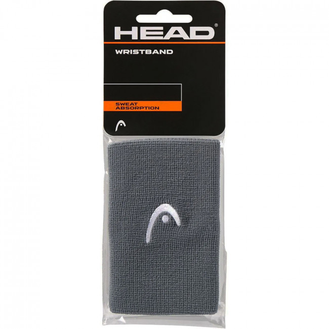 Напульсники HEAD 5", 285070-AN, ширина 12,7 см, 90% нейлон, 10% эластан, пара, антрацит Напульсники HEAD 5", 285070-AN, ширина 12,7 см, 90% нейлон, 10% эластан, пара, антрацит