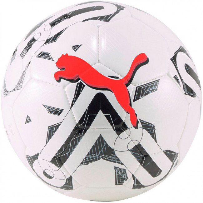 Мяч футбольный PUMA Orbita 6 MS, 08378706, р.5, 32 панели, ТПУ, машинная сшивка, бело-черный 