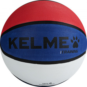 Мяч баскетбольный "KELME Foam rubber ball" арт.8102QU5002-169, р.5, 8 панелей, резина, бело-сине-красный