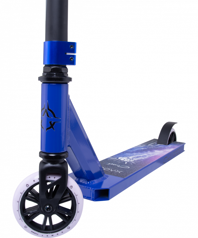 БЕЗ УПАКОВКИ Самокат трюковый Comet Blue 110 мм 