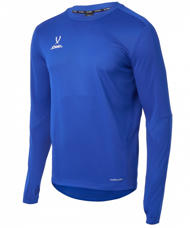 Джемпер тренировочный DIVISION PerFormDRY Pro Training Top, синий, детский 