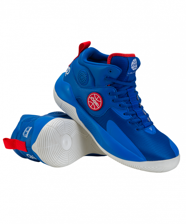 Кроссовки баскетбольные Launch MID, Blue/red/white 