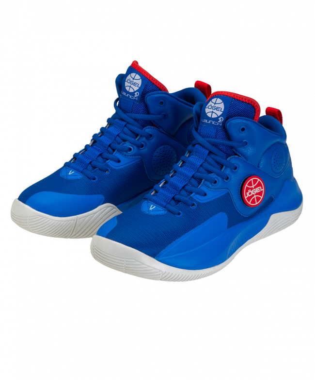 Кроссовки баскетбольные Launch MID, Blue/red/white 