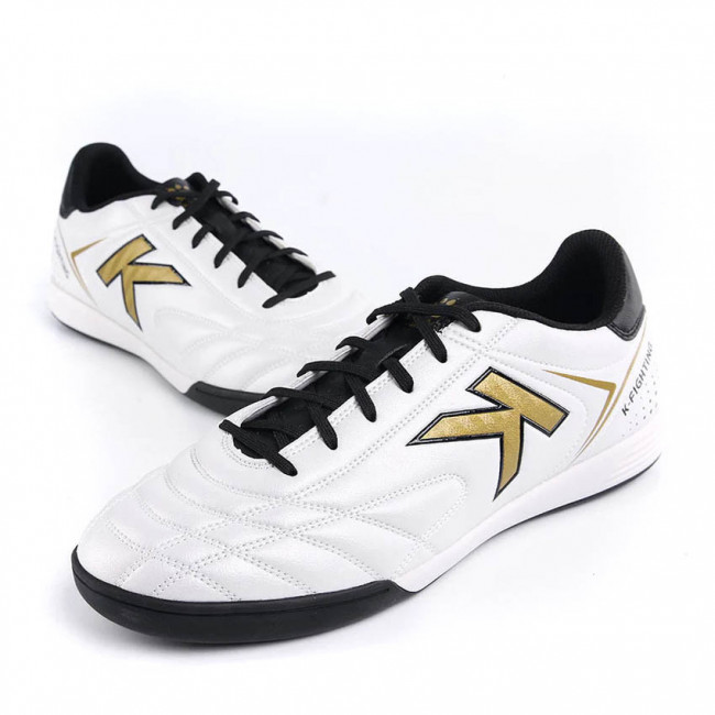 Обувь футз. KELME, 6891146-103-40, р.40 (рос. 39), микрофибра, филон, резина, бело-черный 