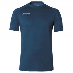 Футболка MIKASA MT193-036-3XL, р.3XL, 100% полиэстер, темно-синий