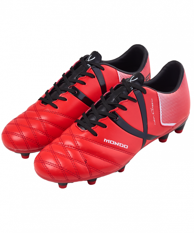Бутсы футбольные Mondo FG Red/black 