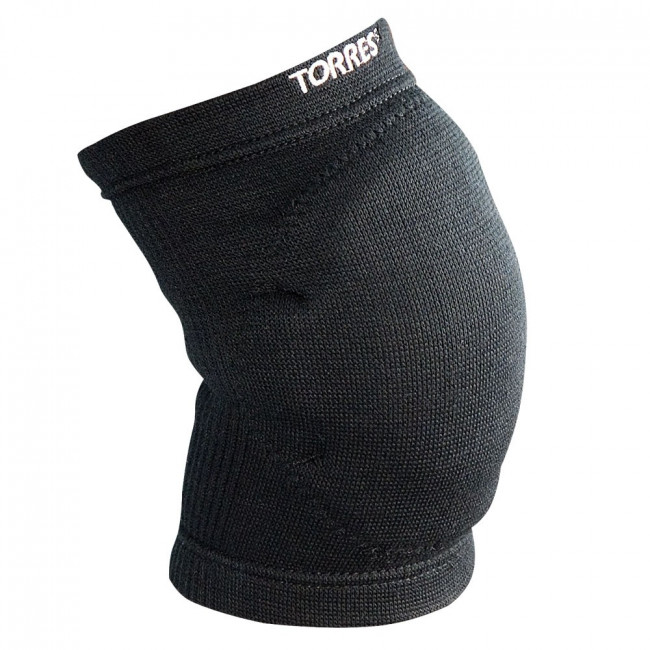 Наколенники спортивные "TORRES Pro Gel", черный,р.L, арт.PRL11018L-02, нейлон, ПУ, гель 