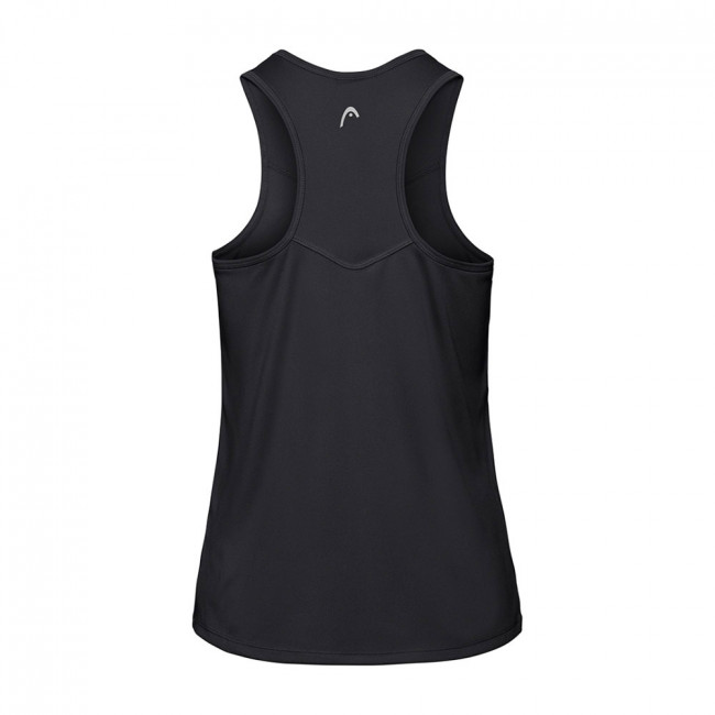 Майка жен. HEAD Easy Court Tank Top 814560-BK-XL, р.XL, 100% полиэстер, черный 