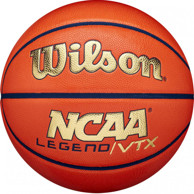 Мяч баскетбольный WILSON NCAA Legend, WZ2007401XB7, р.7, композит, бут.камера, оранжеов-золотой Мяч баскетбольный WILSON NCAA Legend, WZ2007401XB7, р.7, композит, бут.камера, оранжеов-золотой