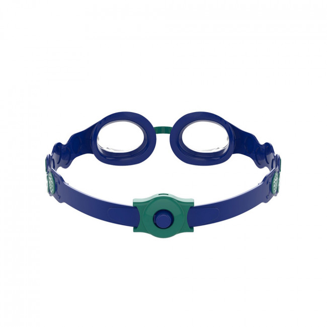 Очки для плавания детск. "SPEEDO Sea Squad Spot Goggle Jr", арт.8-08382D660, ПРОЗРАЧЫЕ линзы, син опр. 