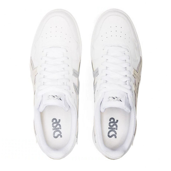 Кеды муж. ASICS Japan S 1201A381-100, р.12(рос.45),иск. кожа, текстиль, бело-бежевый 