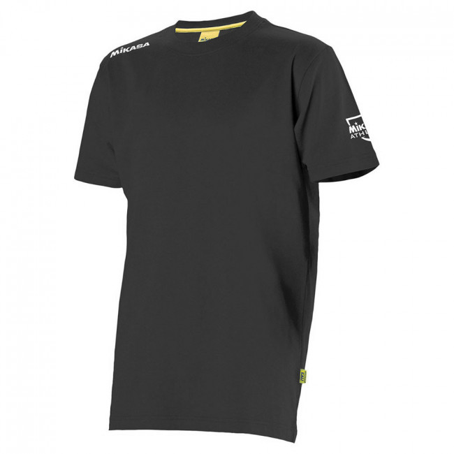 Футболка тренировочная "MIKASA", арт. MT173-049-2XL, р.2XL, 100% хлопок, черный 