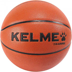 Мяч баскетбольный "KELME" арт.8202QU5001-217, р. 7, 8 пан., ПУ, нейлон. корд, бутил. камера, ярко-коричневый