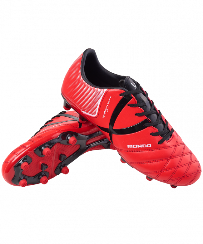 Бутсы футбольные Mondo FG Red/black 