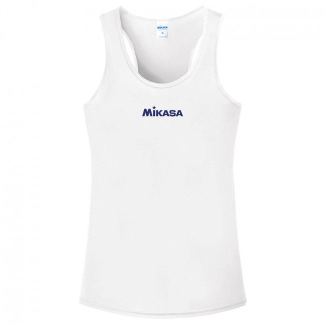 Майка для пляжного волейбола жен. MIKASA MT6029-V1-M, р.M, 100% полиэстер, белый 