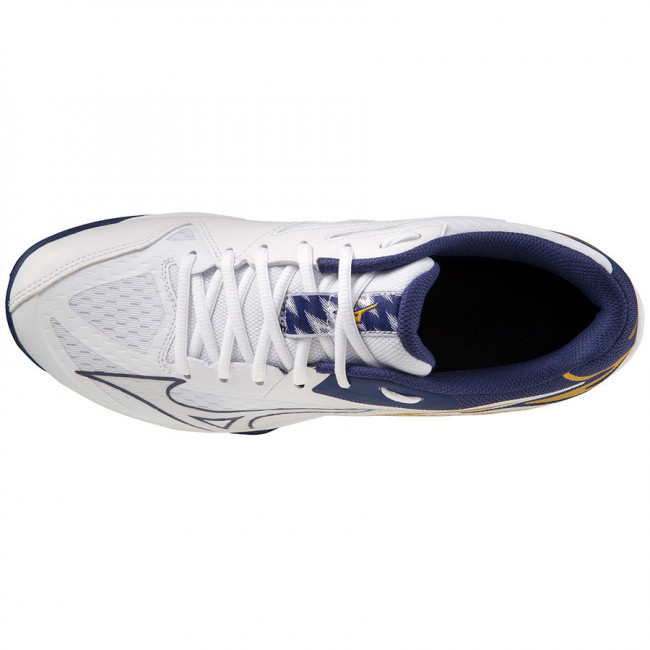 Кроссовки волейб. муж. MIZUNO Thunder Blade Z V1GA237043,р.UK9 (рос.42), полиамид, ПУ, белый 