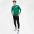 Брюки врат. взросл. KELME K15Z408L-010-M, р.M, 100% полиэстер, черно-салатовый 