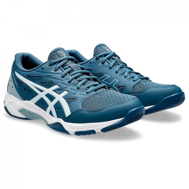 Кроссовки волейб. муж. ASICS Gel-Rocket 11 1071A091 404,р.10.5(рос.43.5),искуственная кожа, текстиль,сине-бел Кроссовки волейб. муж. ASICS Gel-Rocket 11 1071A091 404,р.10.5(рос.43.5),искуственная кожа, текстиль,сине-бел