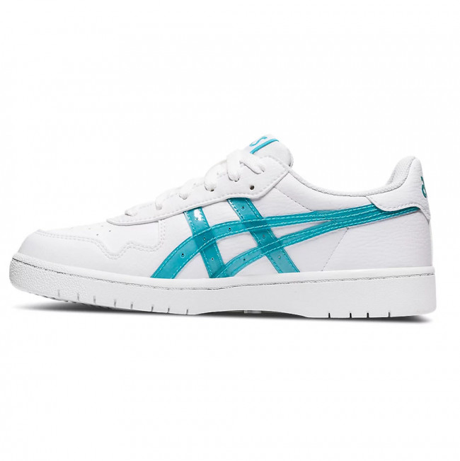 Кеды жен. ASICS Japan S 1192A208-102, р.10 (рос.40,5),иск. кожа, текстиль, бело-бирюзовый 