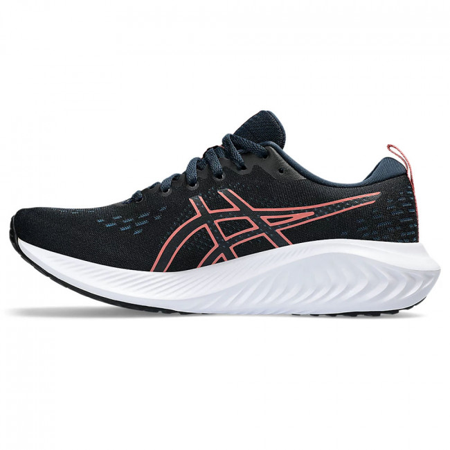 Кроссовки бег. жен. ASICS Gel-excite 10 1012B418 401, р.7 (рос.37),кожзам,текстиль,резина,синий 