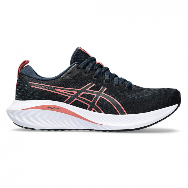 Кроссовки бег. жен. ASICS Gel-excite 10 1012B418 401, р.7 (рос.37),кожзам,текстиль,резина,синий 