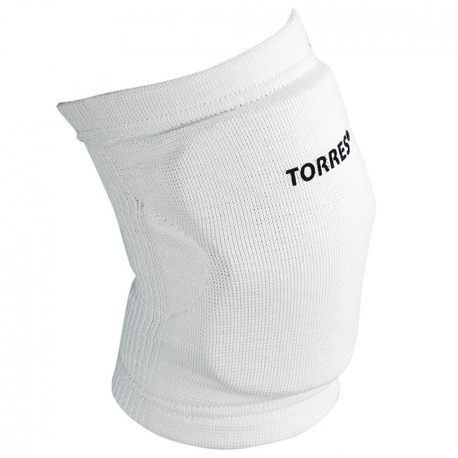 Наколенники спортивные "TORRES Light", белый,р.XS, арт.PRL11019XS-01, нейлон, ЭВА 