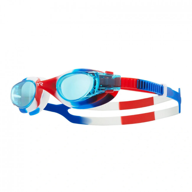 Очки для плавания подр. TYR Vesi Tie Dye Junior, арт.LGVSITD-424, ГОЛУБЫЕ линзы, мультикол опр. Очки для плавания подр. TYR Vesi Tie Dye Junior, арт.LGVSITD-424, ГОЛУБЫЕ линзы, мультикол опр.