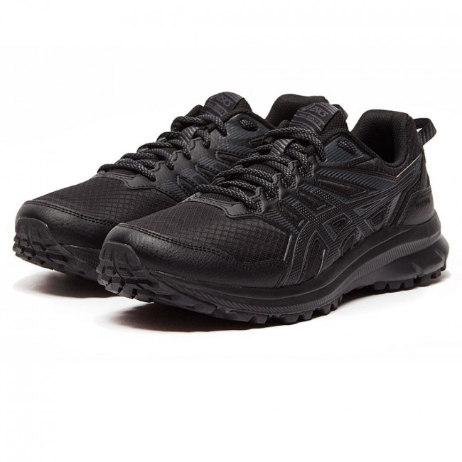 Кроссовки бег. ASICS Trail Scout 2 1011B181 002, р.7 (рос.39),нейлон,полиамид,резина,черный 