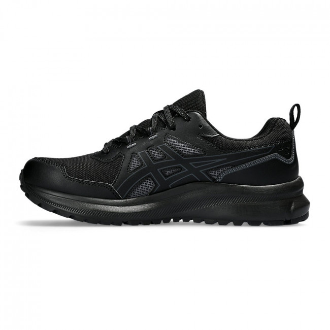 Кроссовки бег. муж. ASICS Trail Scout 3 1011B700 002,р.10 (рос.43),кожзам,текстиль,резина,черный 