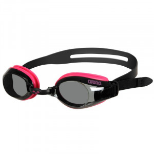 Очки для плавания "ARENA Zoom X-Fit", арт.9240459, ДЫМЧАТЫЕ линзы, регулир.перенос., роз-черная оправа