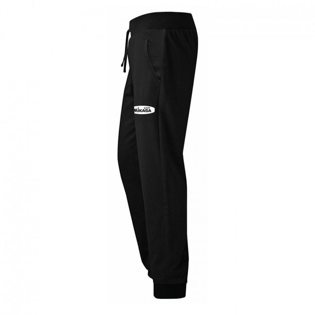 Брюки тренировочные мужские MIKASA MT549-049-XL, р.XL, 70% хлопок, 30% полиэстер, черный 