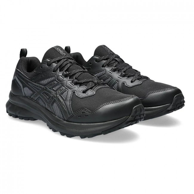 Кроссовки бег. муж. ASICS Trail Scout 3 1011B700 002,р.11 (рос.44),кожзам,текстиль,резина,черный 